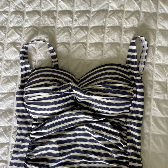 NipTuck Resortwear Striped One-Piece Swimsuit - Picture 7 of 11